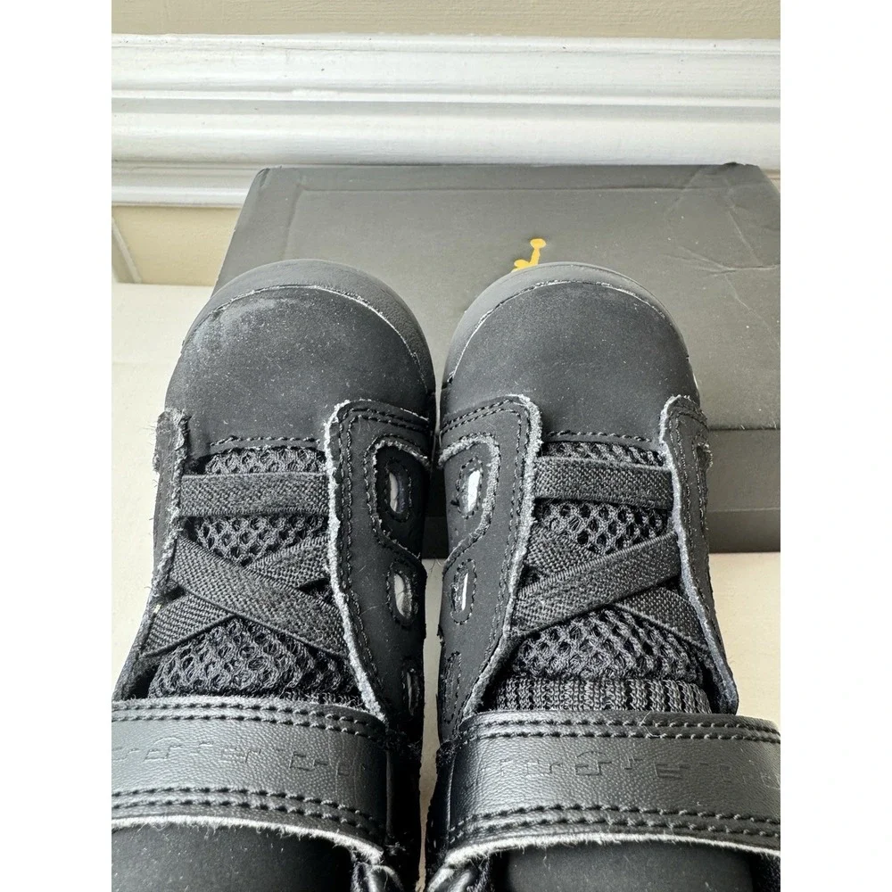 Jordan 6-17-23 TD Toddler Sneakers Black Metallic Silver DM1158-001‎ Size 5C